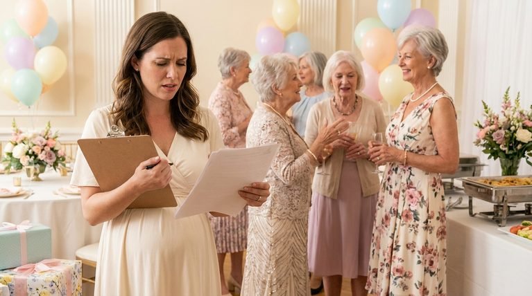 My Mother-In-Law Planned My Baby Shower But Invited Only Her Friends, Not Mine