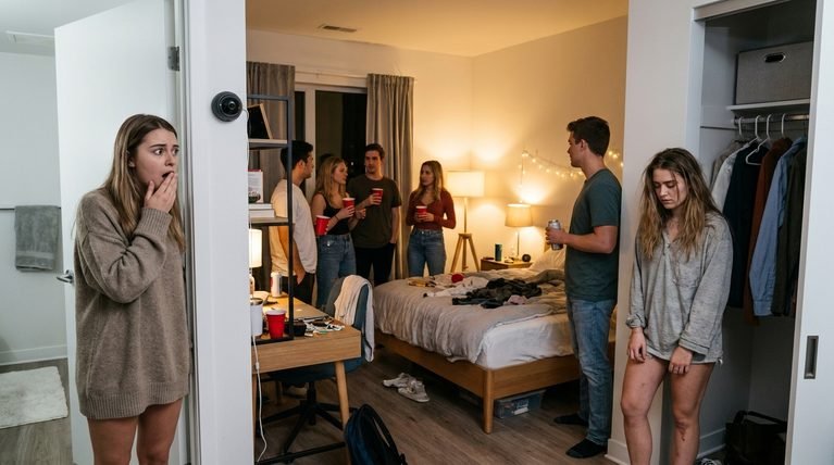 I Discovered My Roommate Has Been Having Parties In My Room While I’m At Work