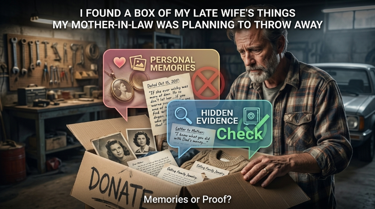 I Found A Box Of My Late Wife’s Things My Mother-In-Law Was Planning To Throw Away