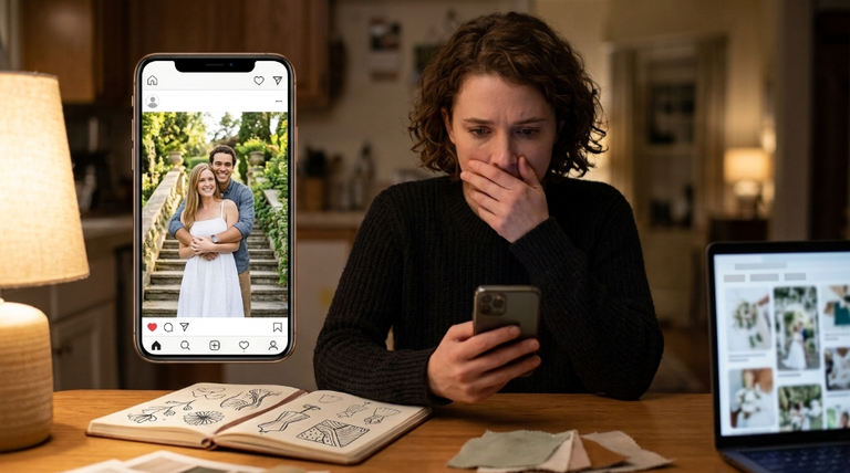 MY SISTER USED MY WEDDING VENUE FOR HER ENGAGEMENT PHOTOS WITHOUT ASKING